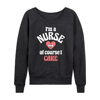 Womens Crew Neck Long Sleeve Sweatshirt