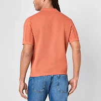 Frye and Co. Mens Regular Fit Short Sleeve Polo Shirt