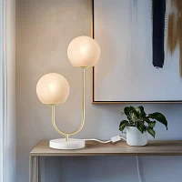 510 Design Zusa 2-Light Globe Table Lamp