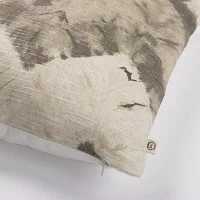 Indigo Road By Egypt Sherrod Kanoko Shibori Chevron 100% Cotton Square Throw Pillows