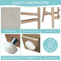 Playa Counter Height Upholstered Bar Stool