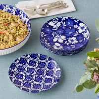 Certified International Madison 6-pc. Porcelain Salad Plate