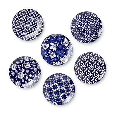 Certified International Madison 6-pc. Porcelain Salad Plate