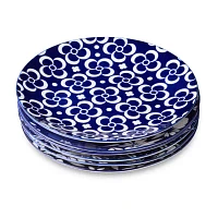 Certified International Madison 6-pc. Porcelain Salad Plate