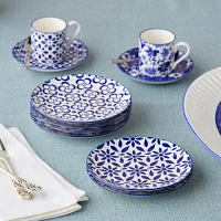 Certified International Madison 6-pc. Porcelain Appetizer Plate