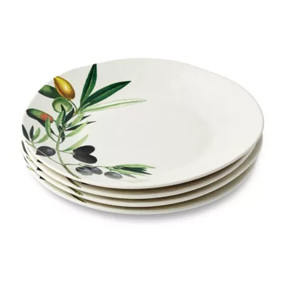 Certified International Oliva 4-pc. Stoneware Dinner Plate