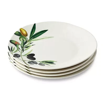 Certified International Oliva 4-pc. Stoneware Dinner Plate