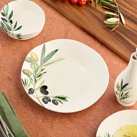 Certified International Oliva 4-pc. Stoneware Dinner Plate