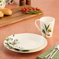 Certified International Oliva 4-pc. Stoneware Salad Plate