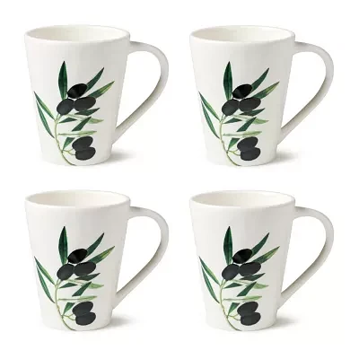 Certified International Oliva 4-pc. Coffee Mug