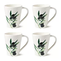 Certified International Oliva 4-pc. Coffee Mug