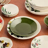 Certified International Verde 4-pc. Stoneware Salad Plate