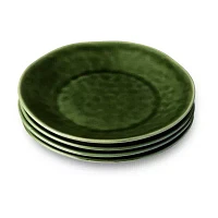 Certified International Verde 4-pc. Stoneware Salad Plate