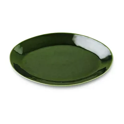 Certified International Verde Stoneware Serving Platter