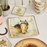 Certified International Rosewood Ceramic Serving Platter