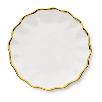 Certified International Regency Gold 4-pc. Porcelain Dinner Plate