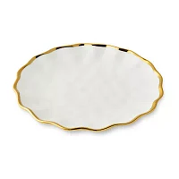 Certified International Regency Gold 4-pc. Porcelain Dinner Plate