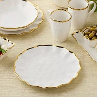 Certified International Regency Gold 4-pc. Porcelain Dinner Plate