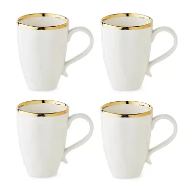 Certified International Regency Gold 4-pc. Coffee Mug