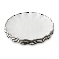 Certified International Regency Silver 4-pc. Porcelain Dinner Plate