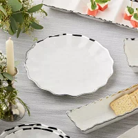 Certified International Regency Silver 4-pc. Porcelain Dinner Plate
