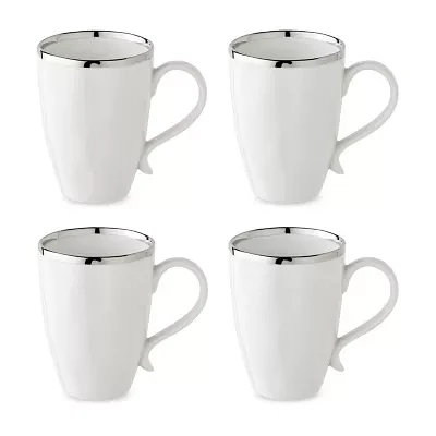 Certified International Regency Silver 4-pc. Coffee Mug