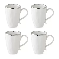 Certified International Regency Silver 4-pc. Coffee Mug