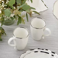 Certified International Regency Silver 4-pc. Coffee Mug