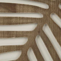 Madison Park Birch Palms Two-Tone Wood Panel 2-pc. Wall Art Sets