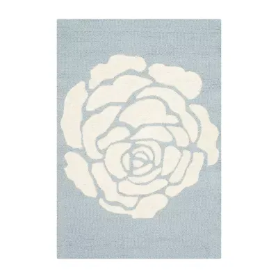 Safavieh Dacre Floral Wool Indoor Rectangular Accent Rug