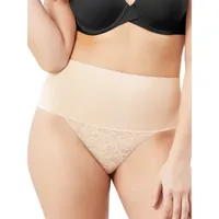 Maidenform Tame Your Tummy Shapewear Thong Dm0049