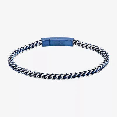 Stainless Steel 9 Inch Solid Chain Bracelet