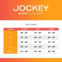 Jockey Ultra Soft Mens 3 Pack Boxer Briefs