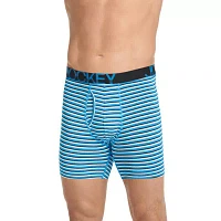 Jockey Active Stretch Mens 3 Pack Long Leg Boxer Briefs