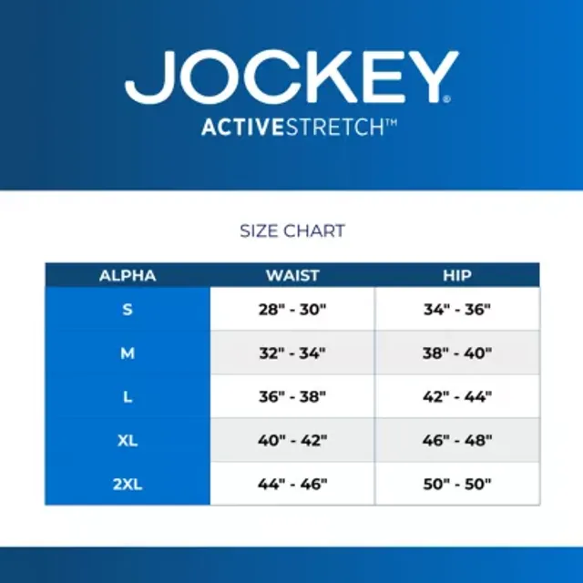 Jockey Active Blend 5 Pack Briefs
