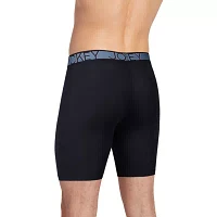 Jockey Active Microfiber Long Leg Mens 3 Pack Boxer Briefs