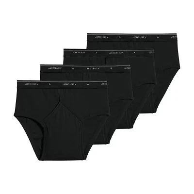 Jockey Classics Low-Rise 4 Pack Briefs