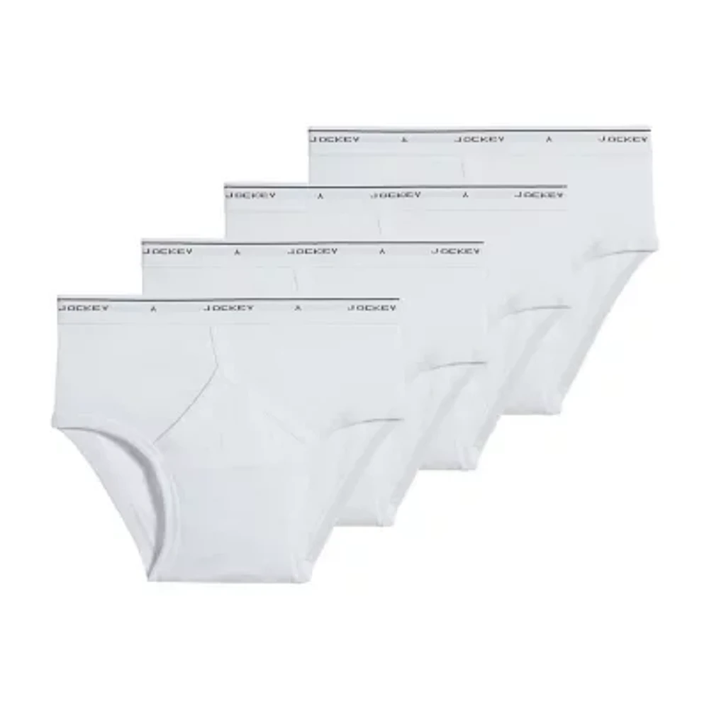 Jockey Classic Low-Rise 4 Pack Briefs