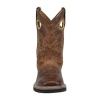 Dan Post Little & Big  Boys Amarillo Block Heel Cowboy Boots