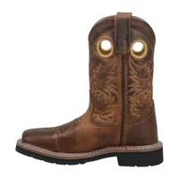 Dan Post Little & Big  Boys Amarillo Block Heel Cowboy Boots