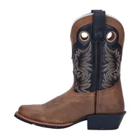 Dan Post Little & Big  Boys Rascal Stacked Heel Cowboy Boots