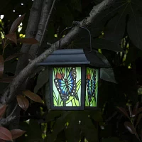 Glitzhome 30" Solar Powered Garden Stake Pathway Light