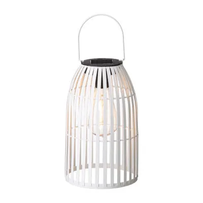 Glitzhome 9.75" Metal Woven Hanging Outdoor Lantern