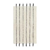 Ink+Ivy Arbor Stripe Tassel Cotton Tufted Rug