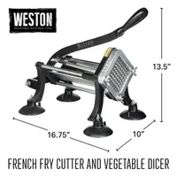 Weston & Vegetable Dicer Fry Cutter