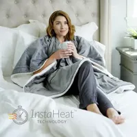 PureRelief Plush Heated Shawl