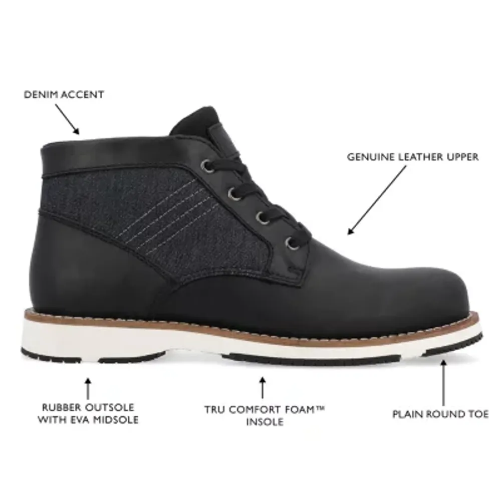 Territory Mens Redwoods Block Heel Chukka Boots