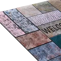 Achim Welcome Home Rubber 18"X30" Doormat