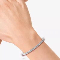 Effy  1/3 CT. T.W. Natural Diamond Sterling Silver Bangle Bracelet