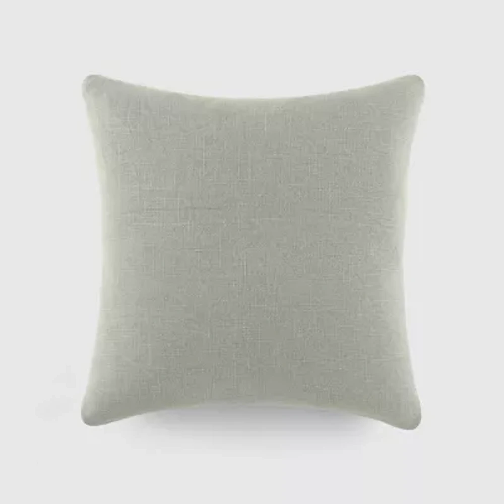 Casual Comfort Solid Cotton 2-pc. Square Throw Pillows